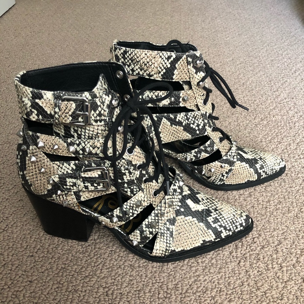 Sam Edelman Studded Cut-out Bootie